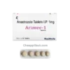 anastrozole 1 mg