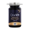 oneVit turmeric and black pepper